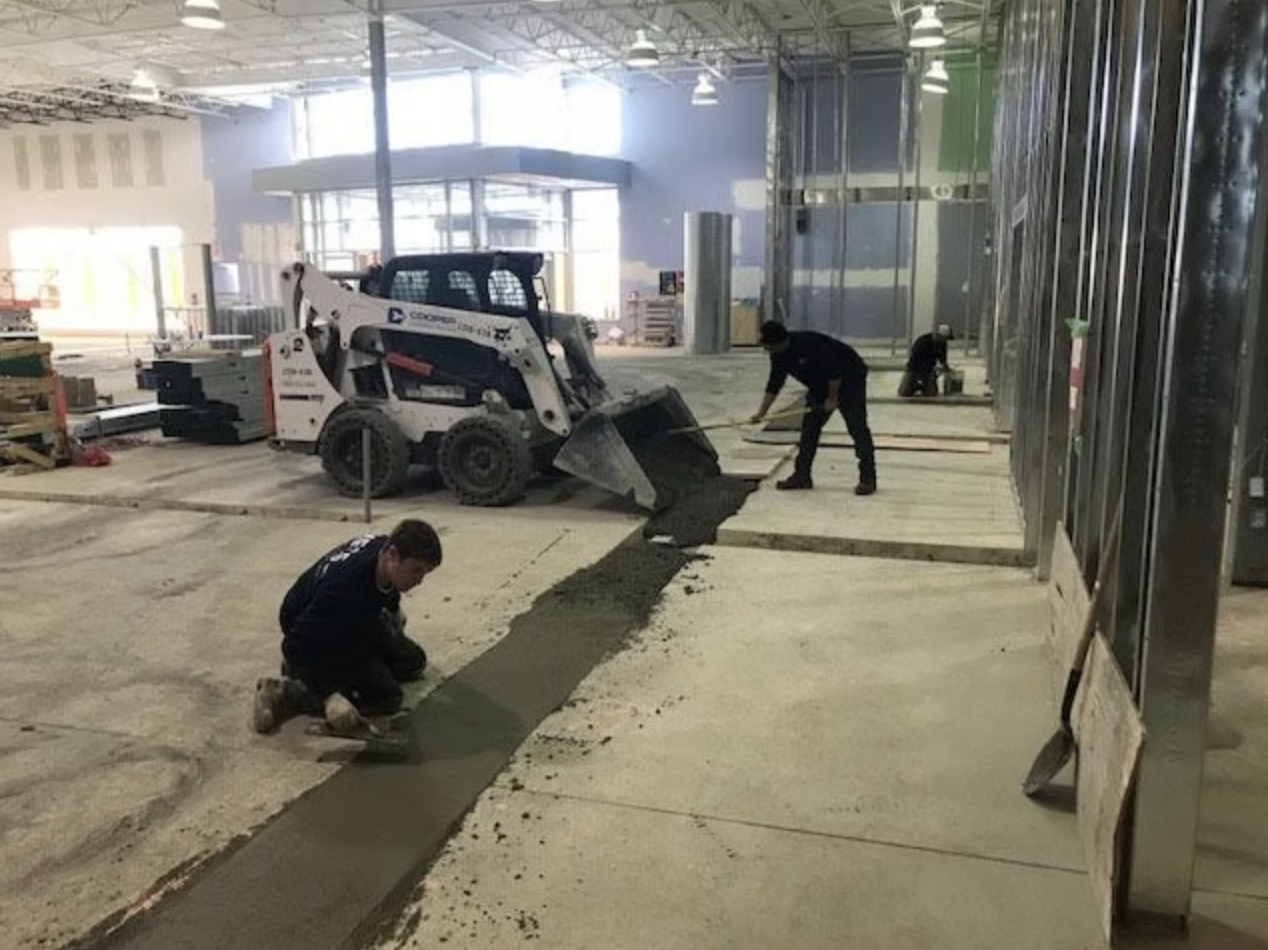 Lions Concrete project photo