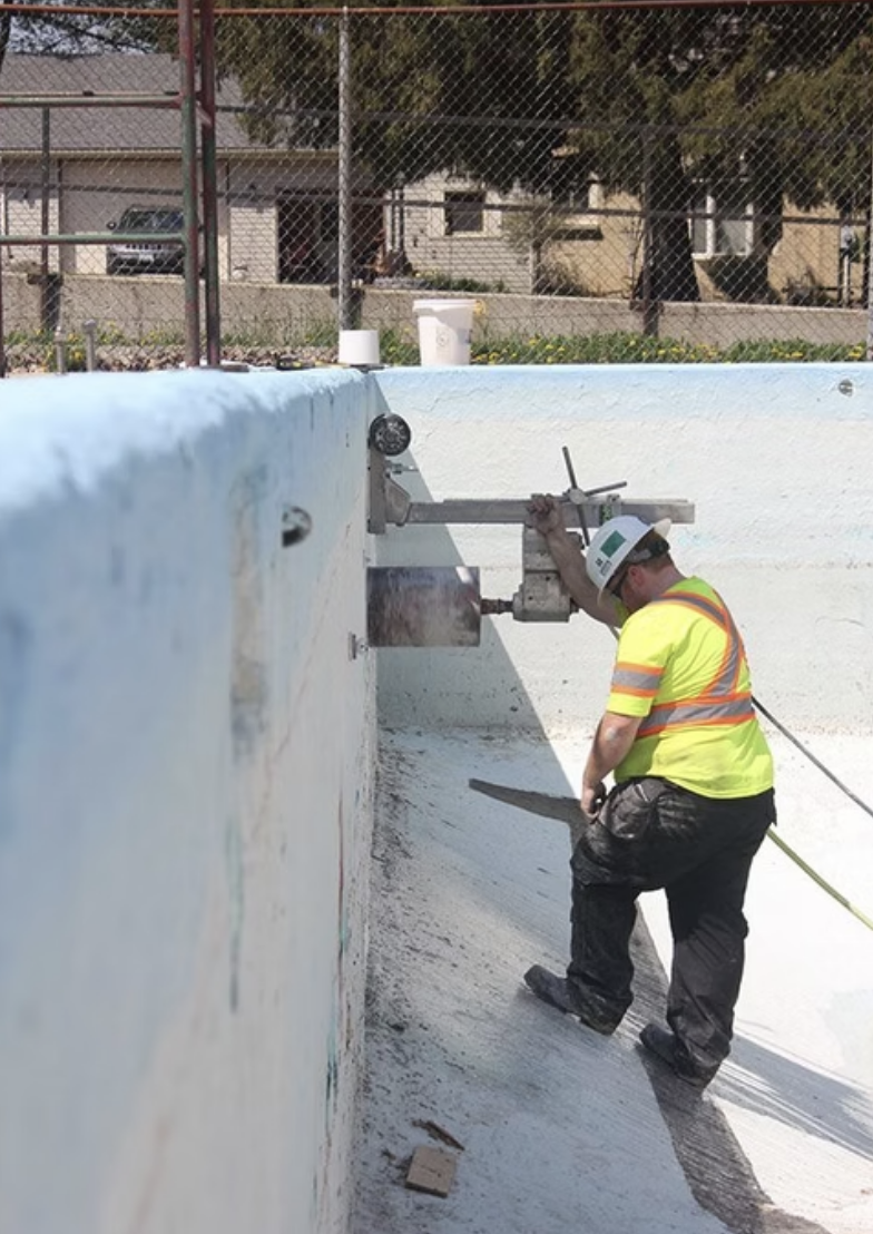 Lions Concrete project photo